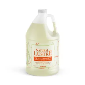 Natural Lustre Clear Hand Soap in a 4L jug. Mild & Effective Hand Wash