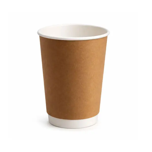 Double Wall Kraft Hot Cup 10oz (Case of 500) - Global Paper & Plastics