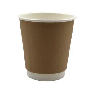 Villa 12oz Kraft Paper Hot Cups (DW, Case of 500)