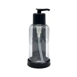Single Bracket w/300ml Bottle and Pump (Black)