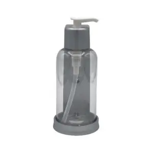 Single Bracket w/300ml Bottle and Pump (Silver)