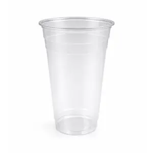 24oz Clear PET Plastic Cold Cup