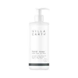 380ml Villa Earth hand soap, a sustainable and luxurious option for hotels.
