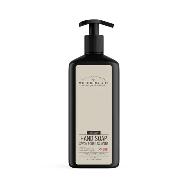 Woodbury & Co. Hand Soap pump bottle of 380ml Luxury Hotel Amenity