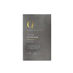 O2 Oxygen Collection Cleansing Bath Bar 42g natural hotel soap with organic ingredients.