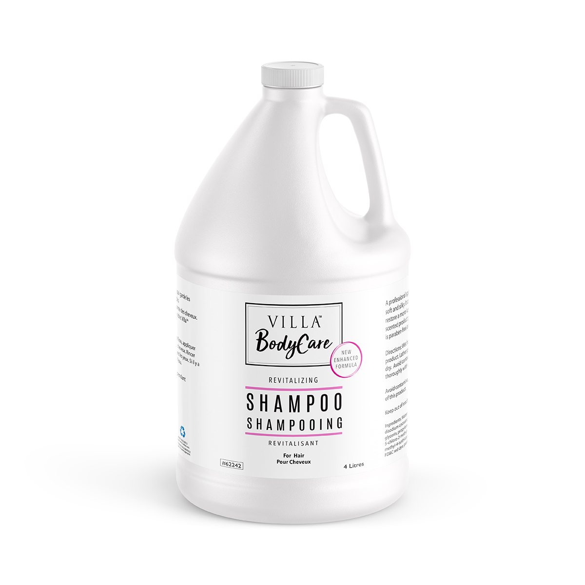 Villa Bodycare Shampoo in a 4 Litres jug